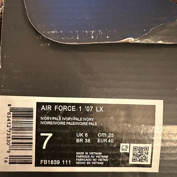 ** SOLD ** Air Force 1 '07 LX 'Worldwide Pack - Sail Game Royal' - Picture 13 of 14